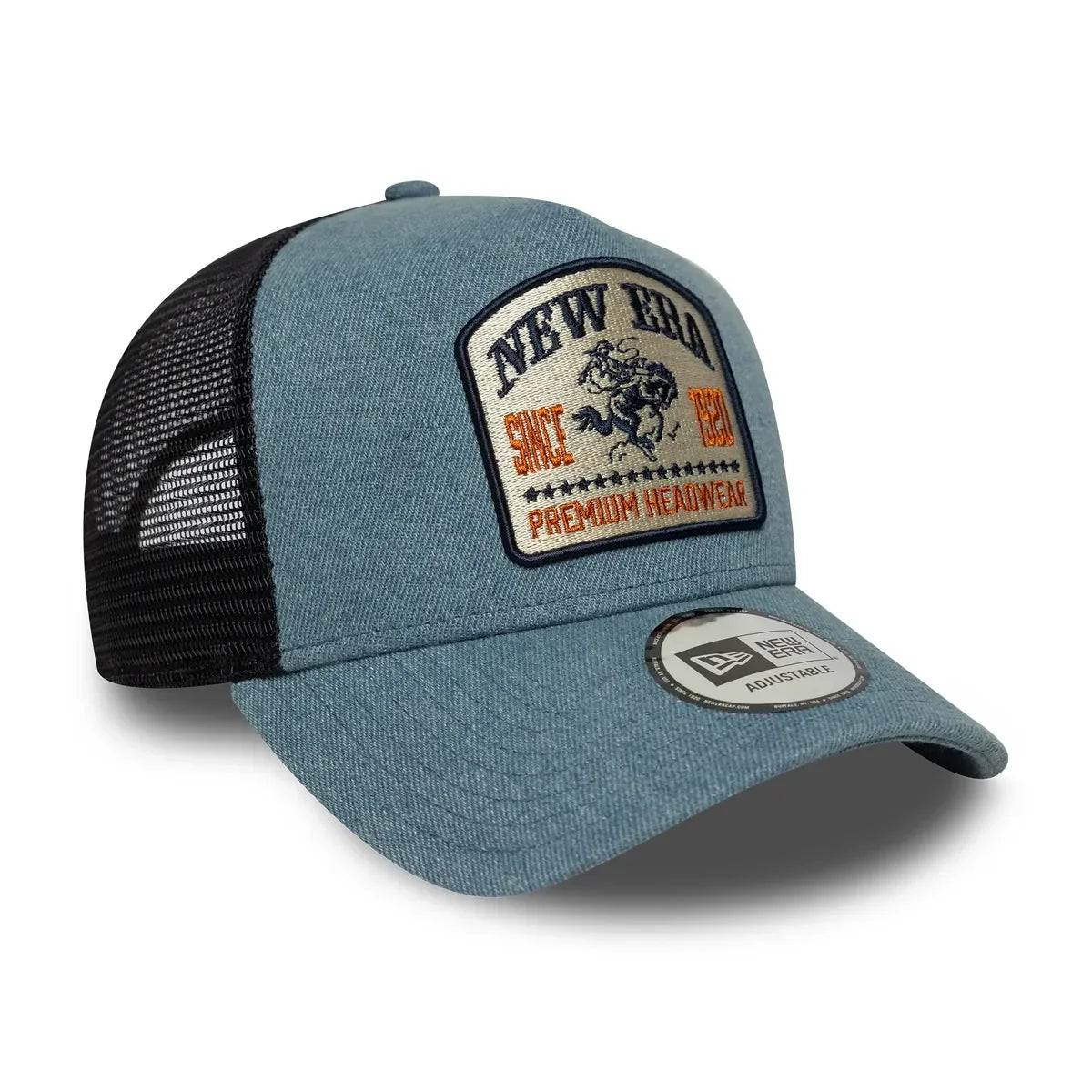 New Era NE DENIM PATCH TRUCKER NEWERA