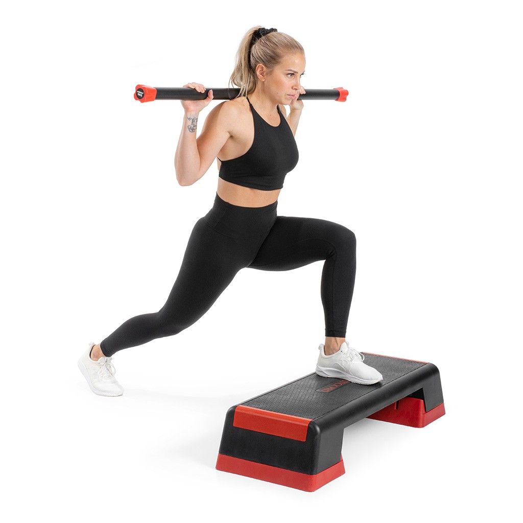GYMSTICK Pro Step (black-red)