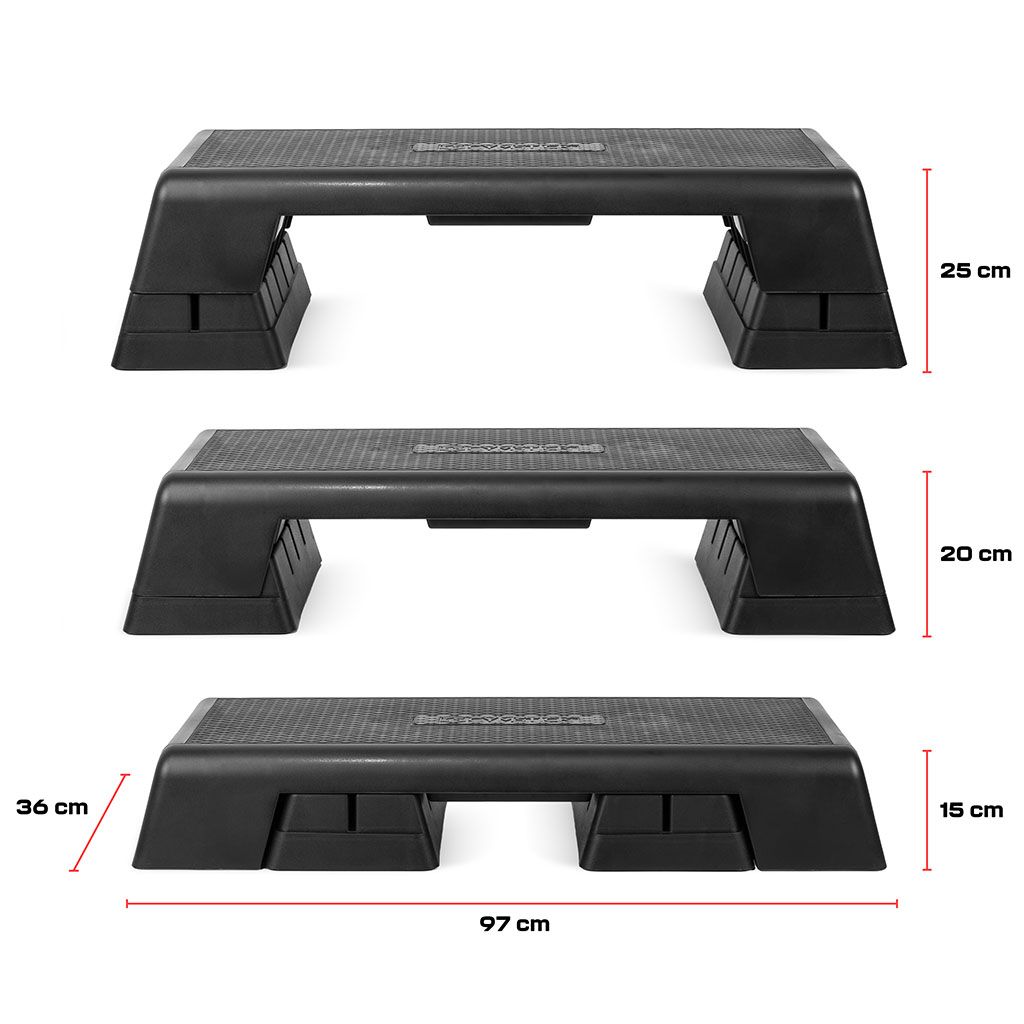 GYMSTICK Pro Step (black)