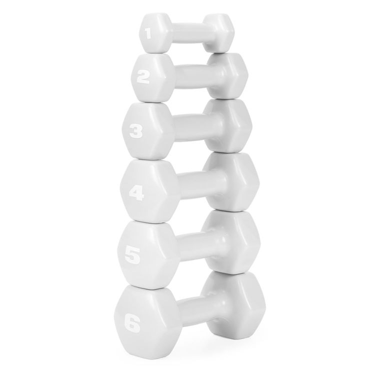 Pro Vinyl Dumbbell 1-6kg