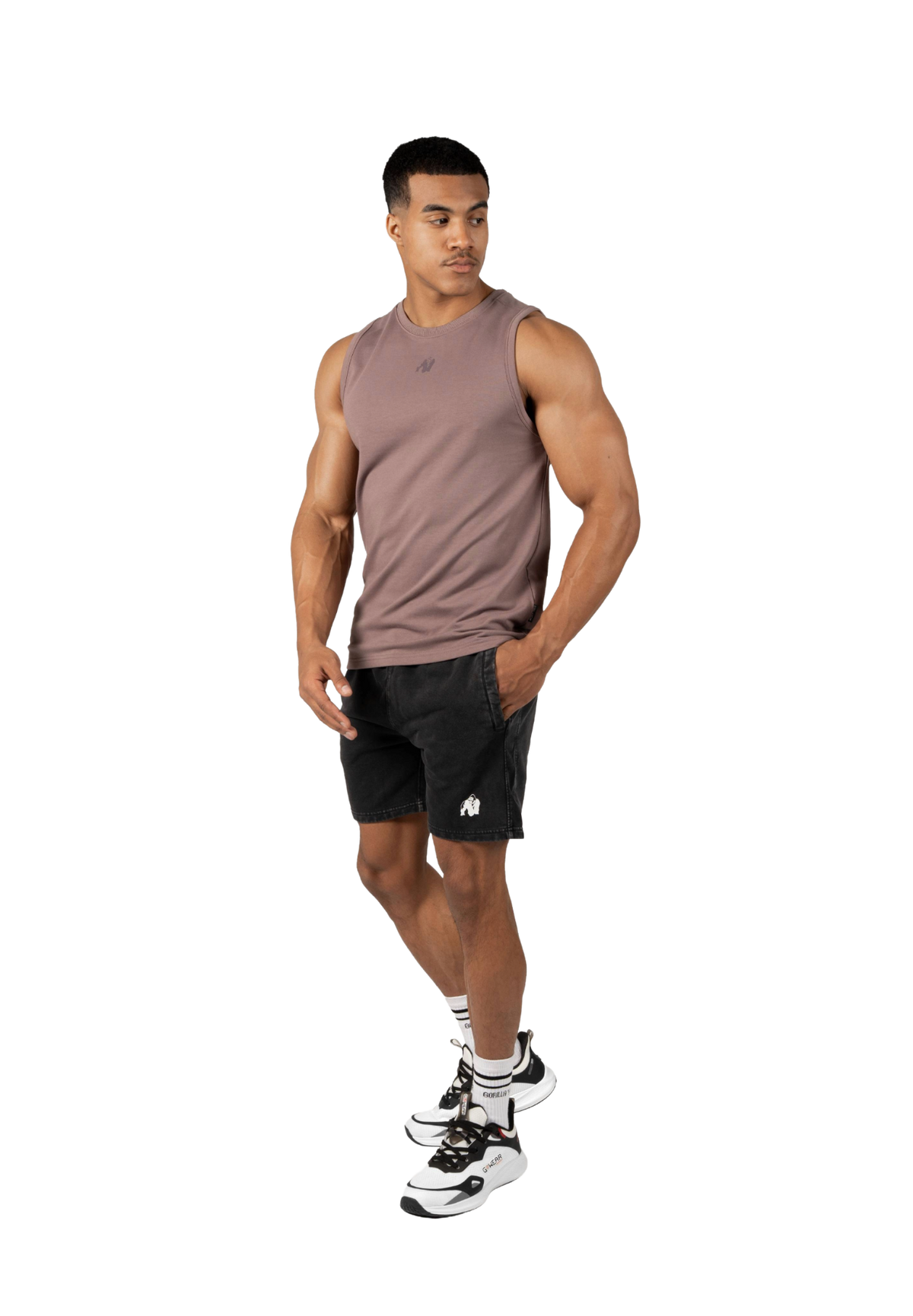 Gorilla Wear Belfort Tank Top, taupe
