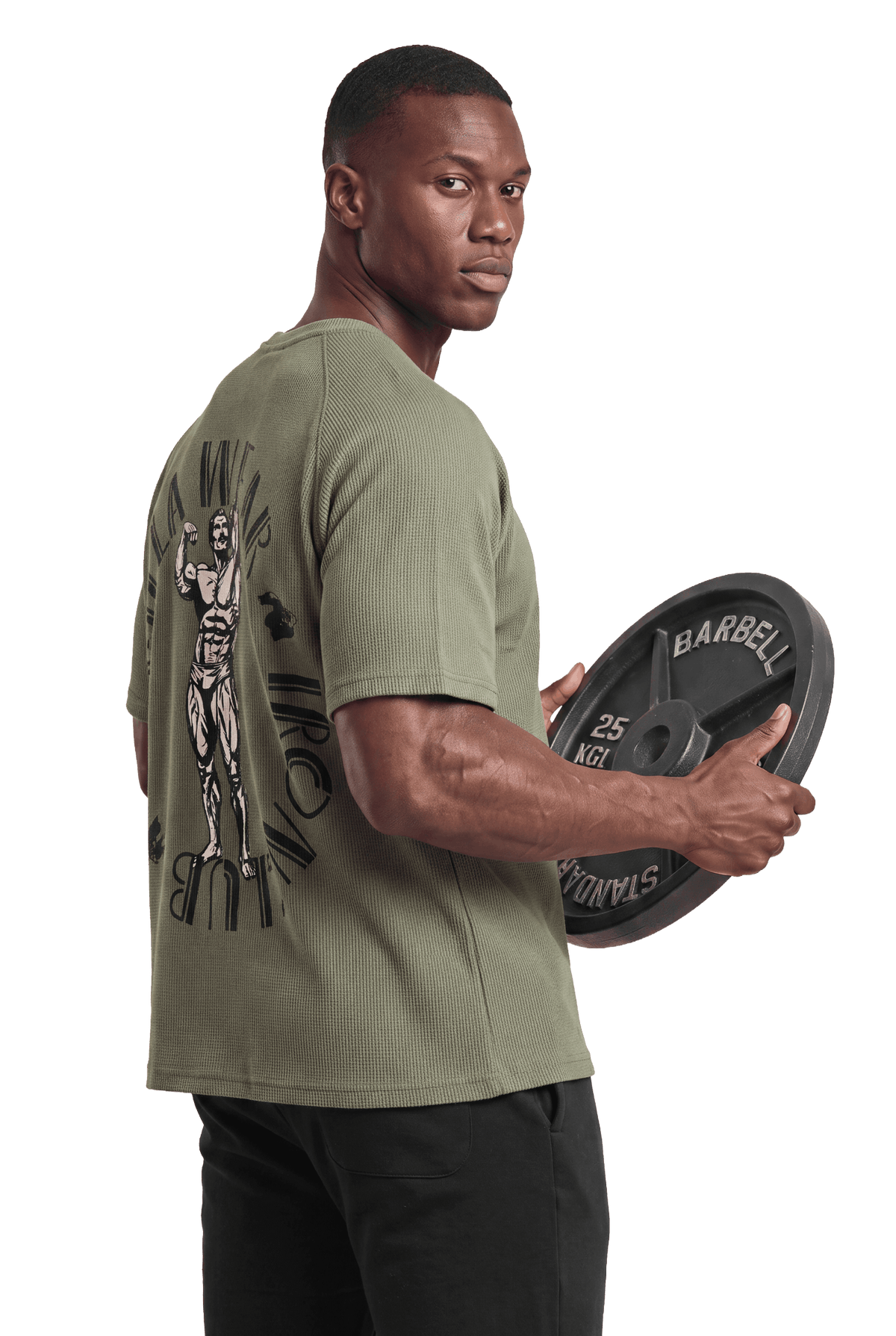 Gorilla Wear Russell Oversized T-Shirt, green