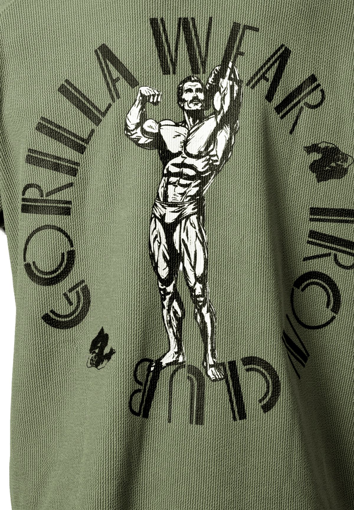 Gorilla Wear Russell Oversized T-Shirt, green