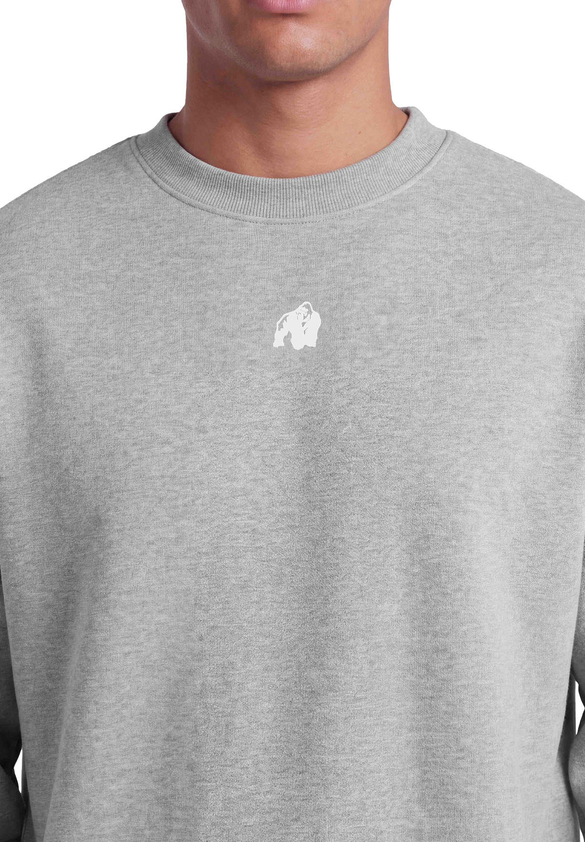 Gorilla Wear Leeds Oversized Sweater, light grey melange