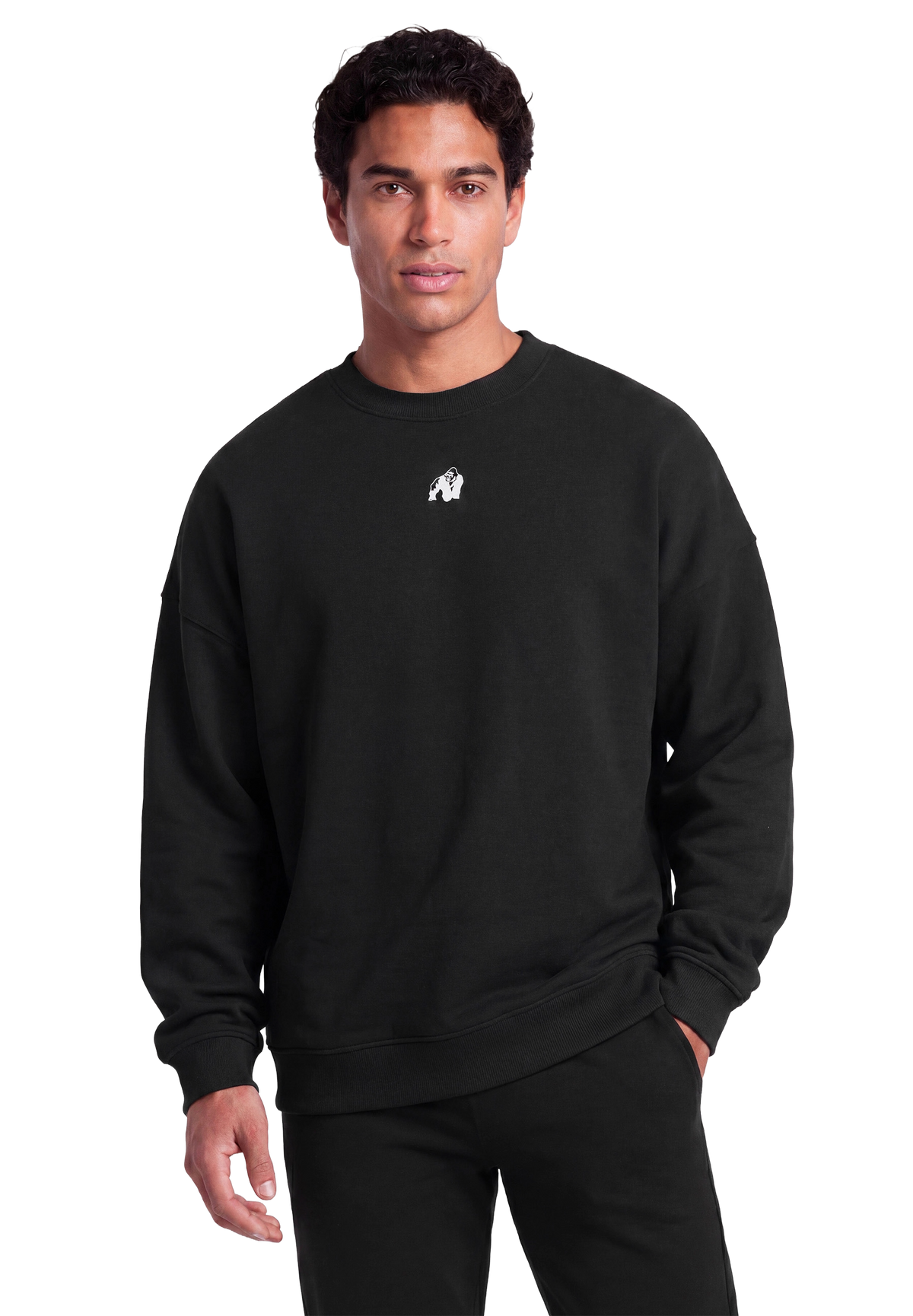 Gorilla Wear Leeds Oversized Sweater, black