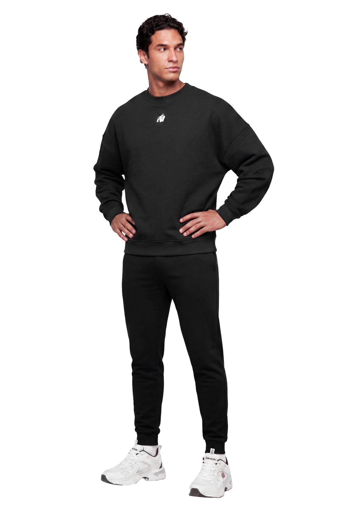 Gorilla Wear Leeds Oversized Sweater, black