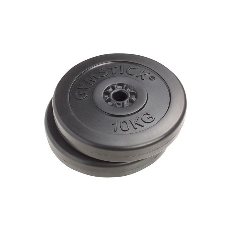 2 x 10kg Vinyl Plates