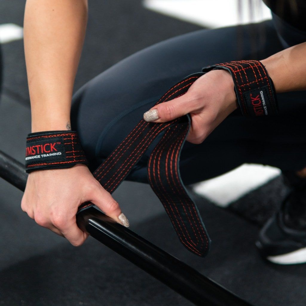 GYMSTICK Lifting Straps Leather