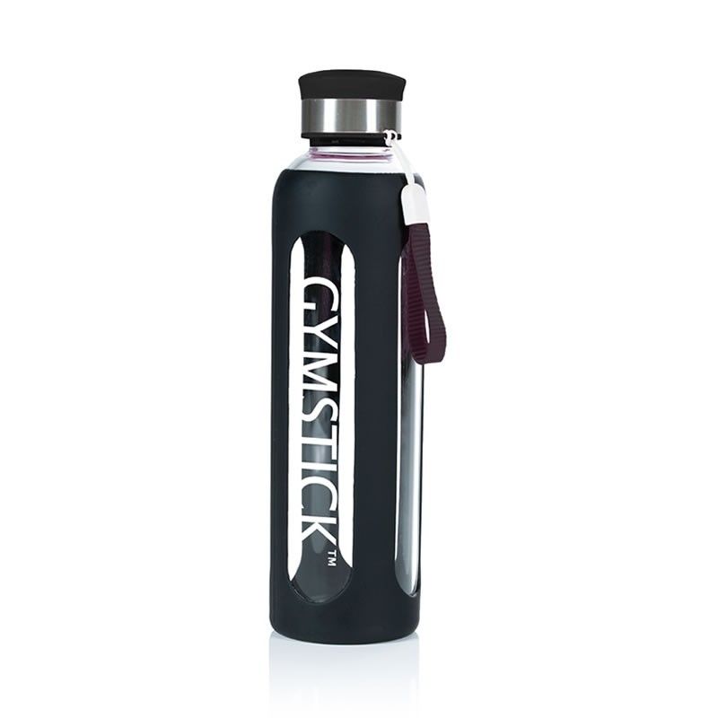 GYMSTICK Glass Water Bottle 0,6L