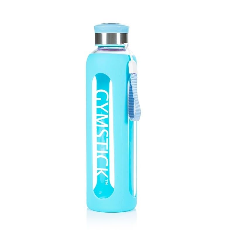 GYMSTICK Glass Water Bottle 0,6L
