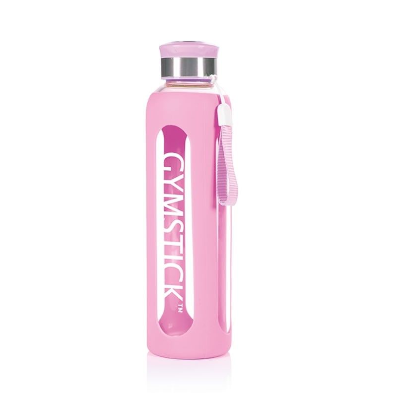 GYMSTICK Glass Water Bottle 0,6L