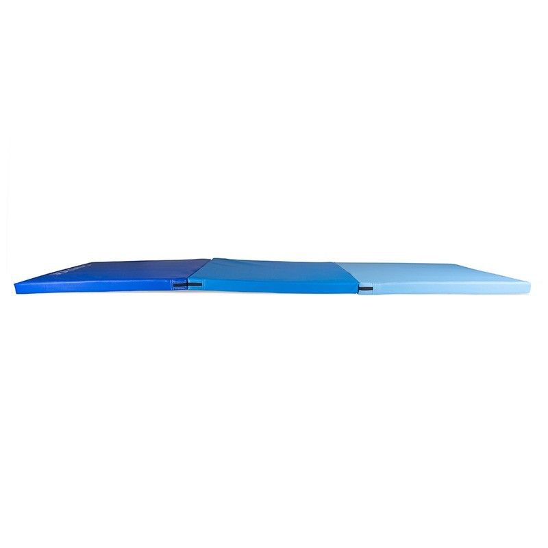 GYMSTICK Foldable Gym Mat 180 x 60 x 4cm, Blue