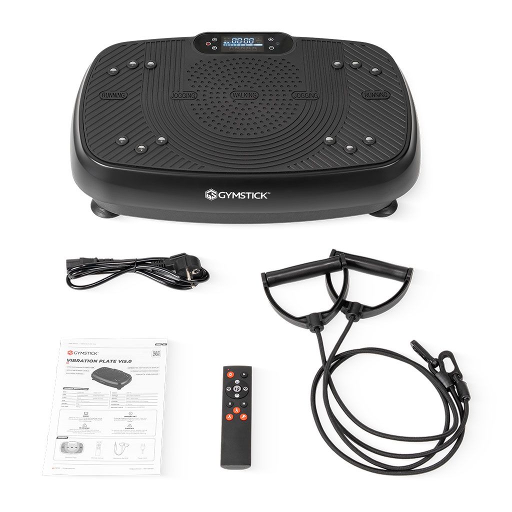 GYMSTICK Vibration Plate Vi5.0, Black