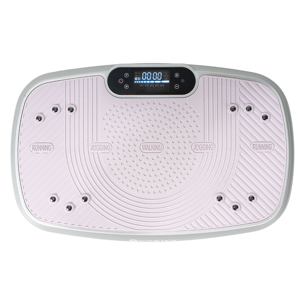GYMSTICK Vibration Plate Vi5.0, Silver-Purple