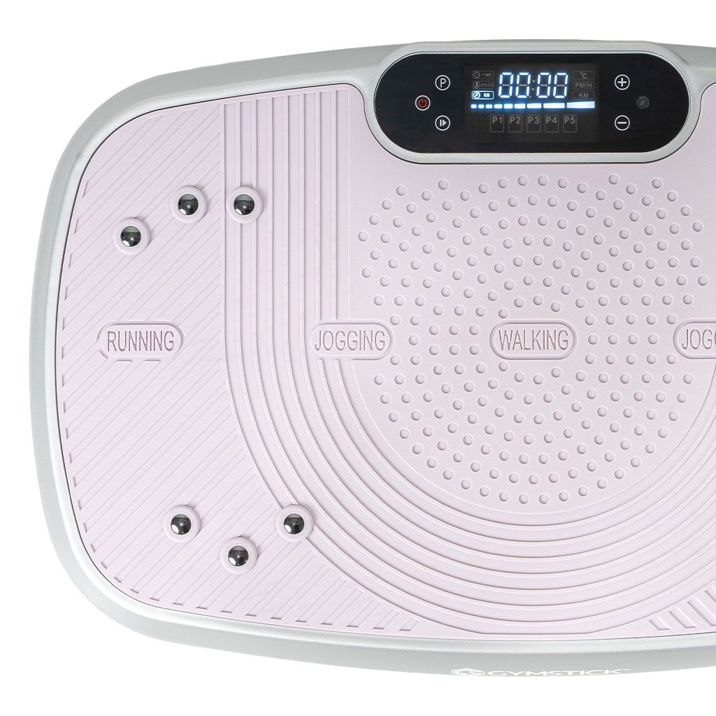 GYMSTICK Vibration Plate Vi5.0, Silver-Purple
