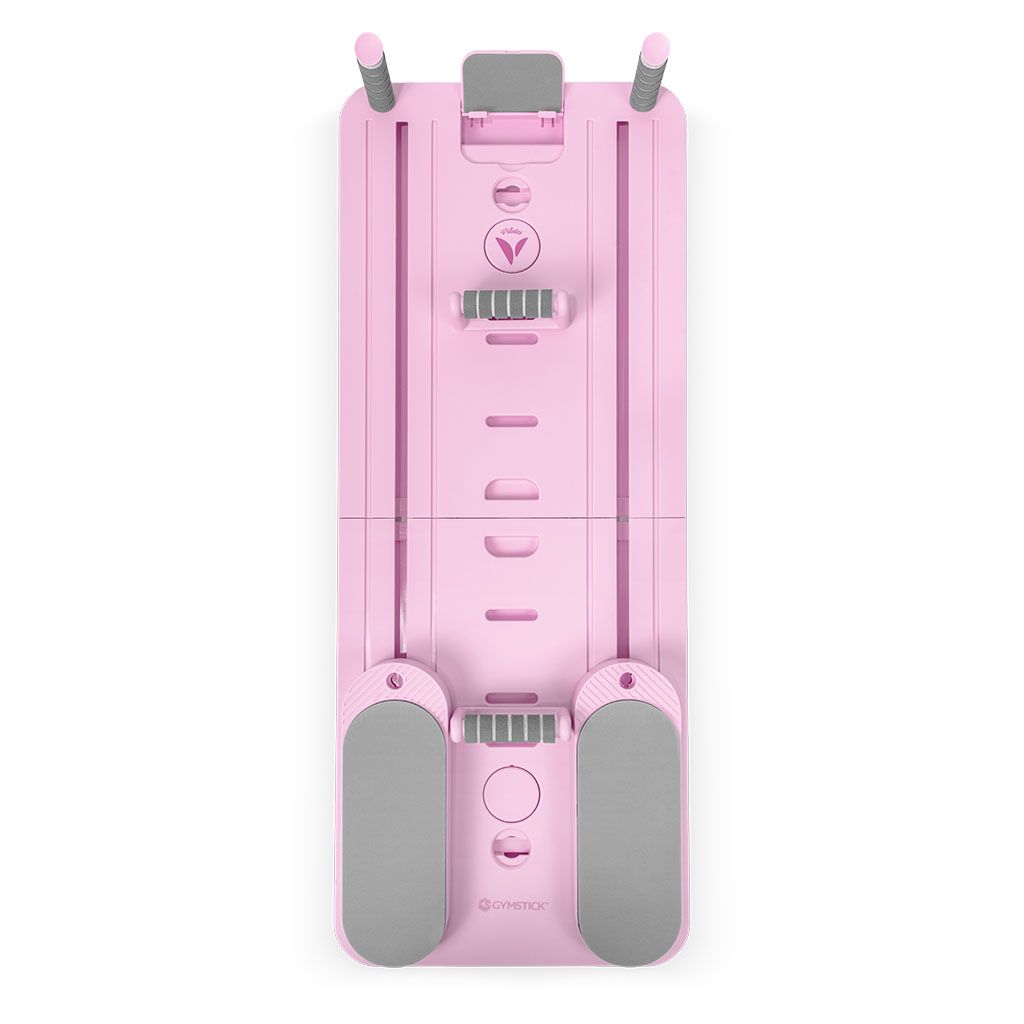 GYMSTICK Pilates V Reformer Board, Pink Lotus