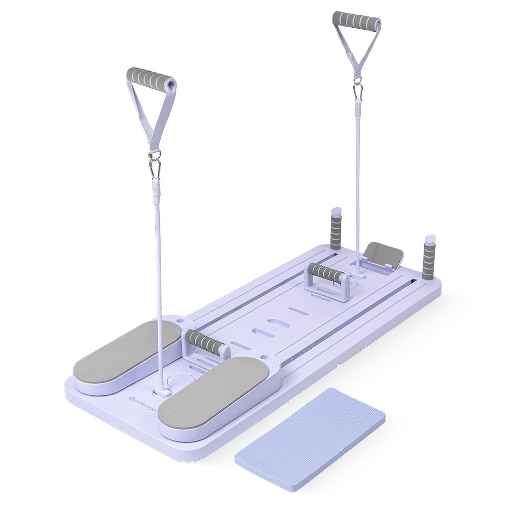 GYMSTICK Pilates V Reformer Board, Wild Lavender