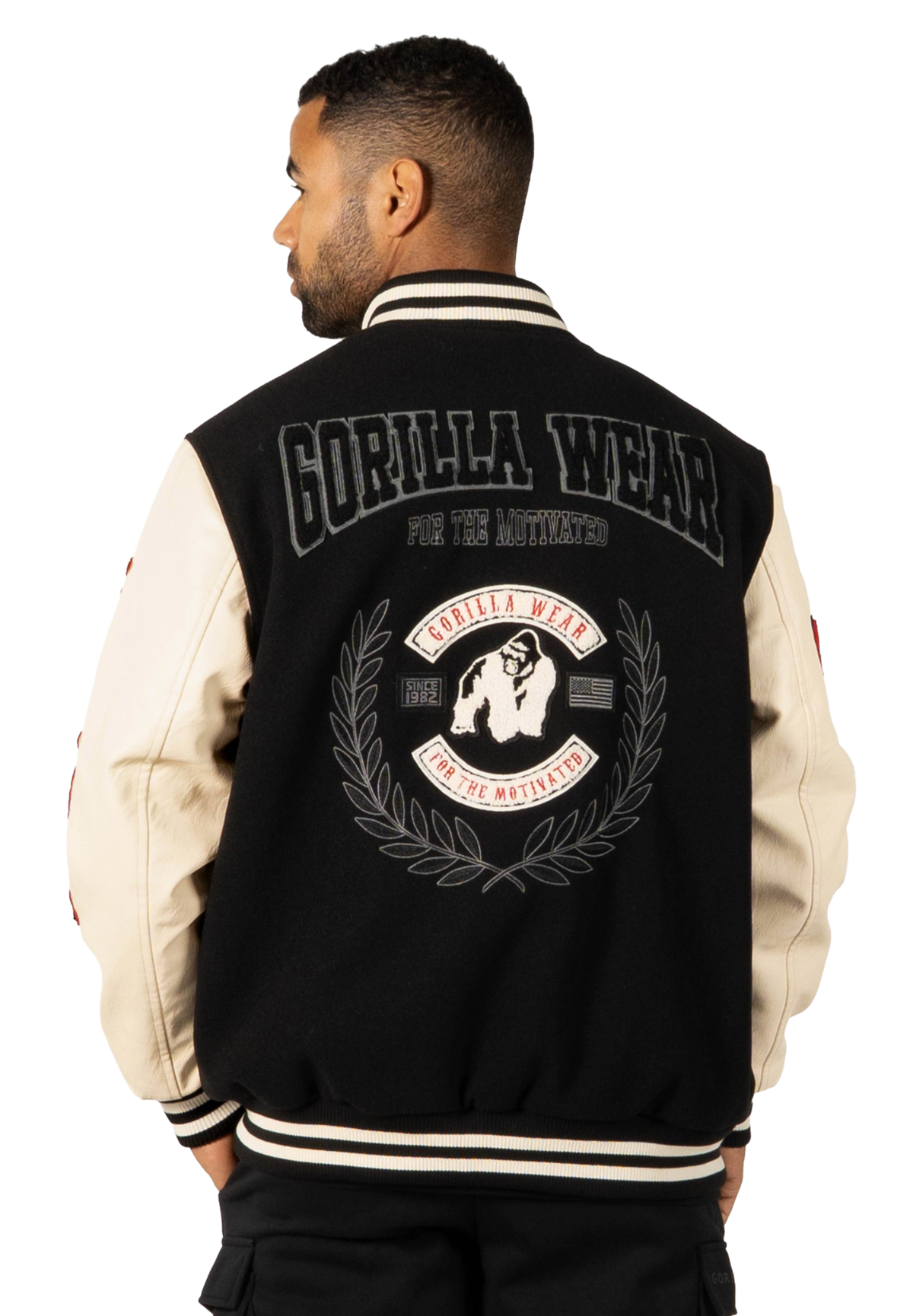 Gorilla Wear Saint Louis Varsity Jacket, black