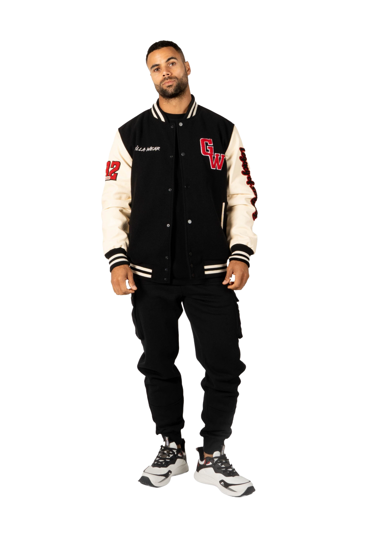 Gorilla Wear Saint Louis Varsity Jacket, black