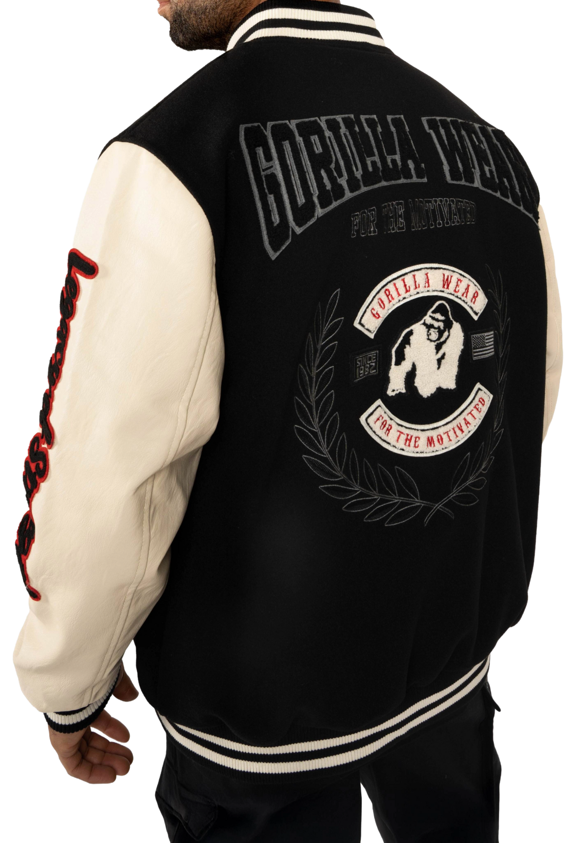 Gorilla Wear Saint Louis Varsity Jacket, black