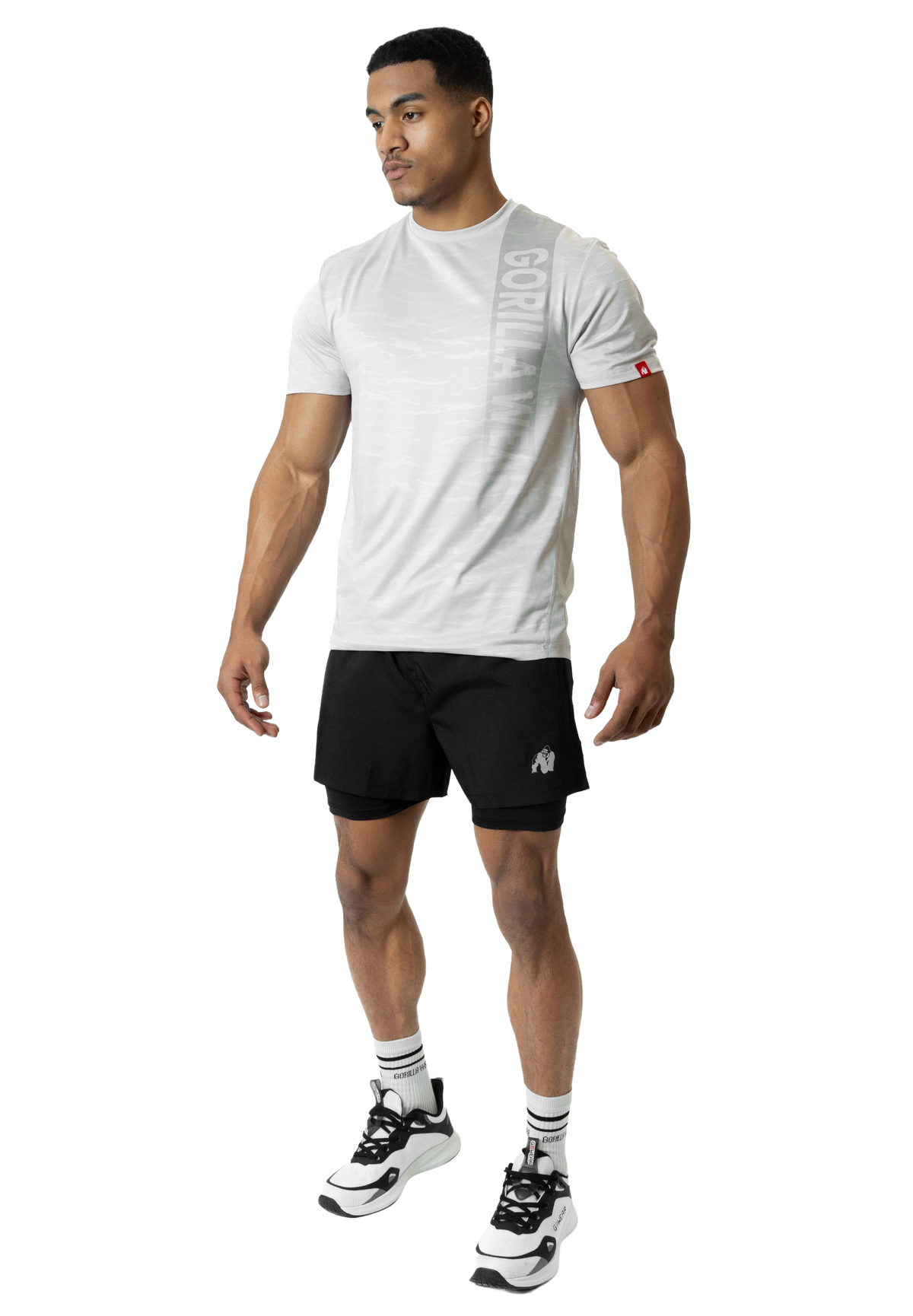 Gorilla Wear Lowell 2-In-1 Shorts, black