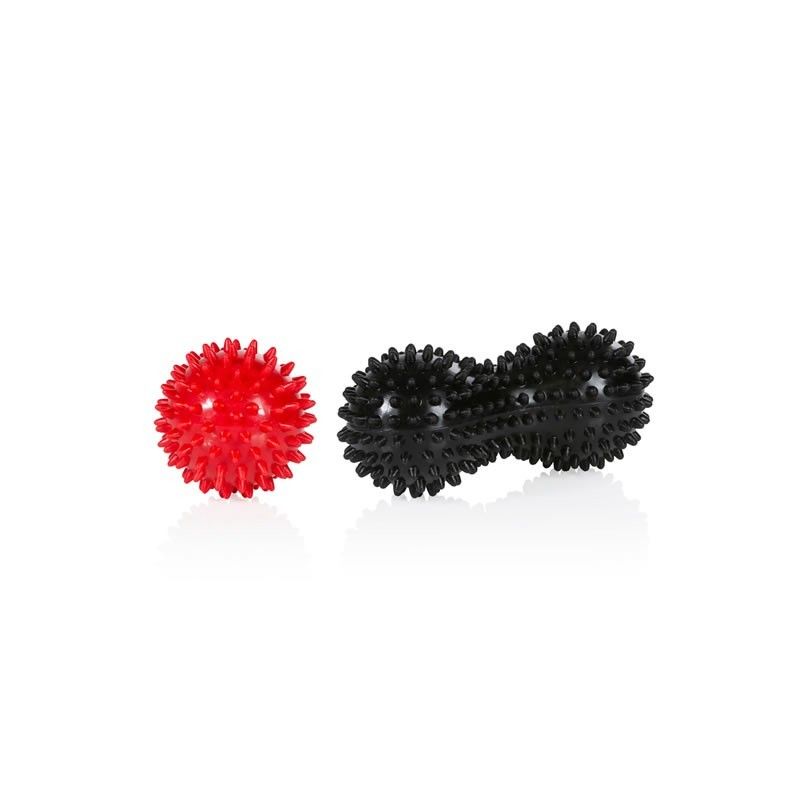 GYMSTICK Spikey Massage Ball Combo