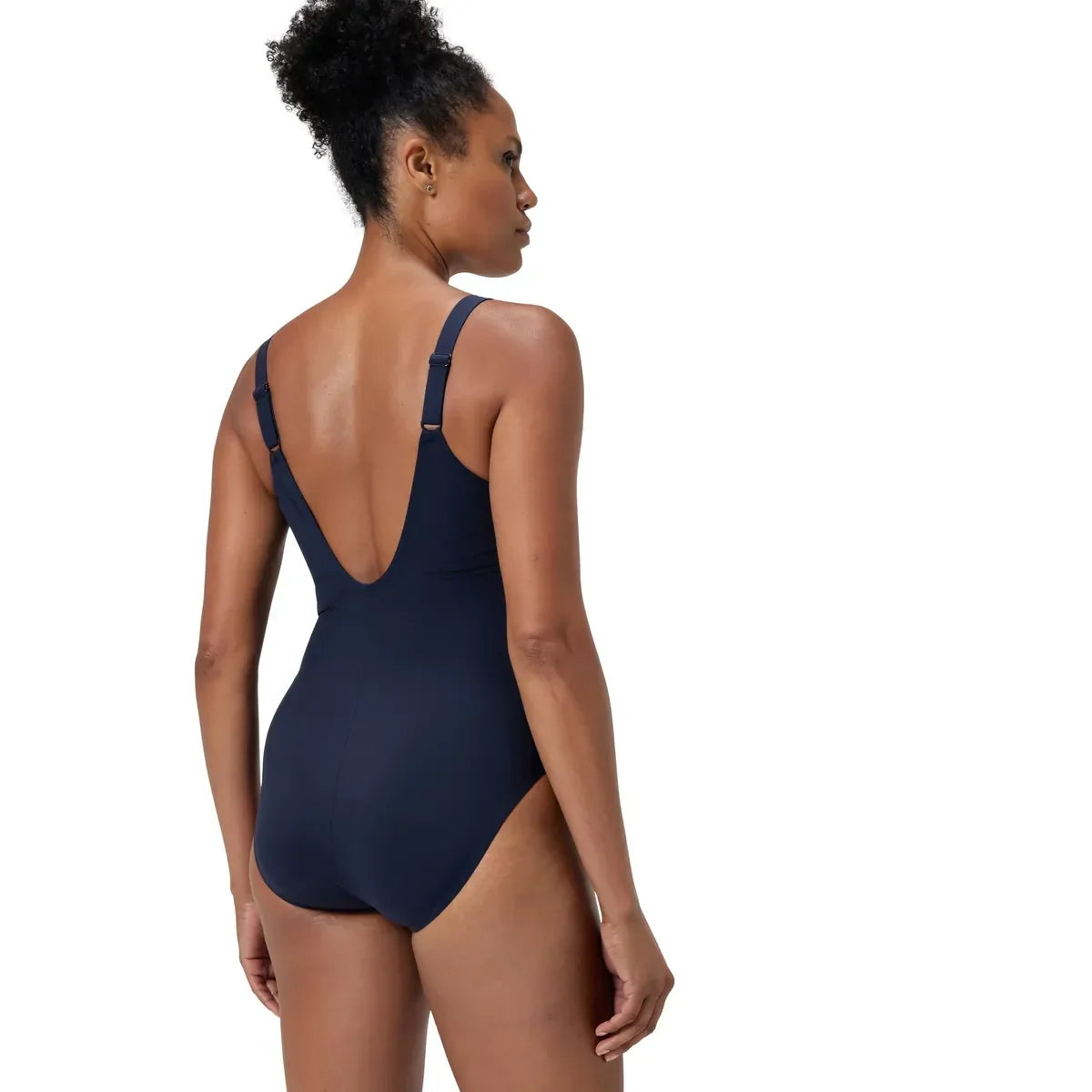 Speedo Womens Shaping AquaNite 1 Piece Navy