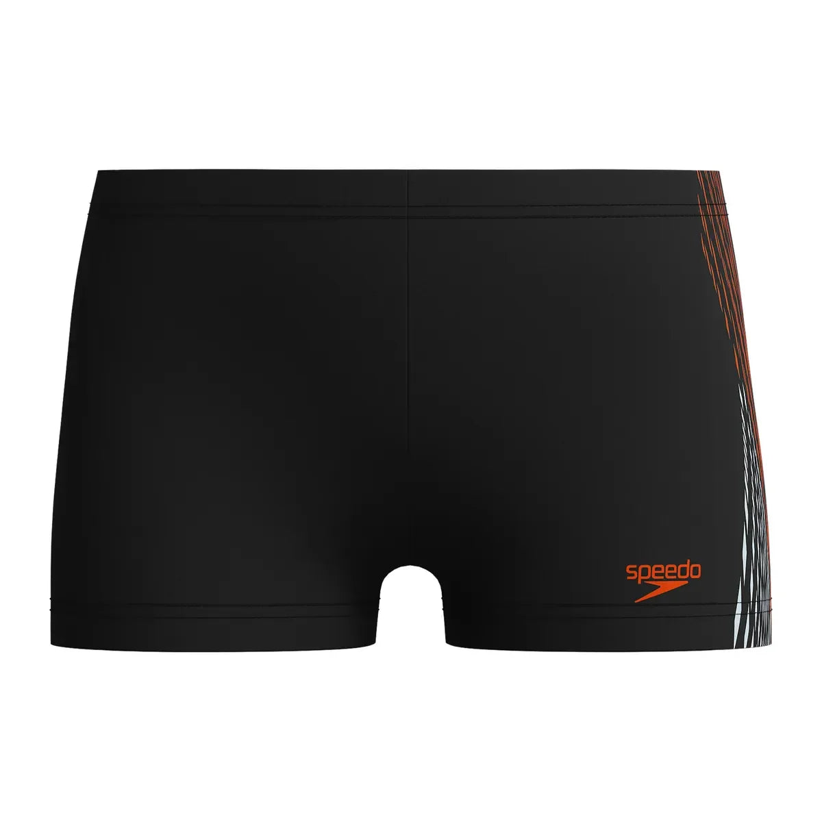 Speedo Boys Plastisol Placement Aquashort Orange