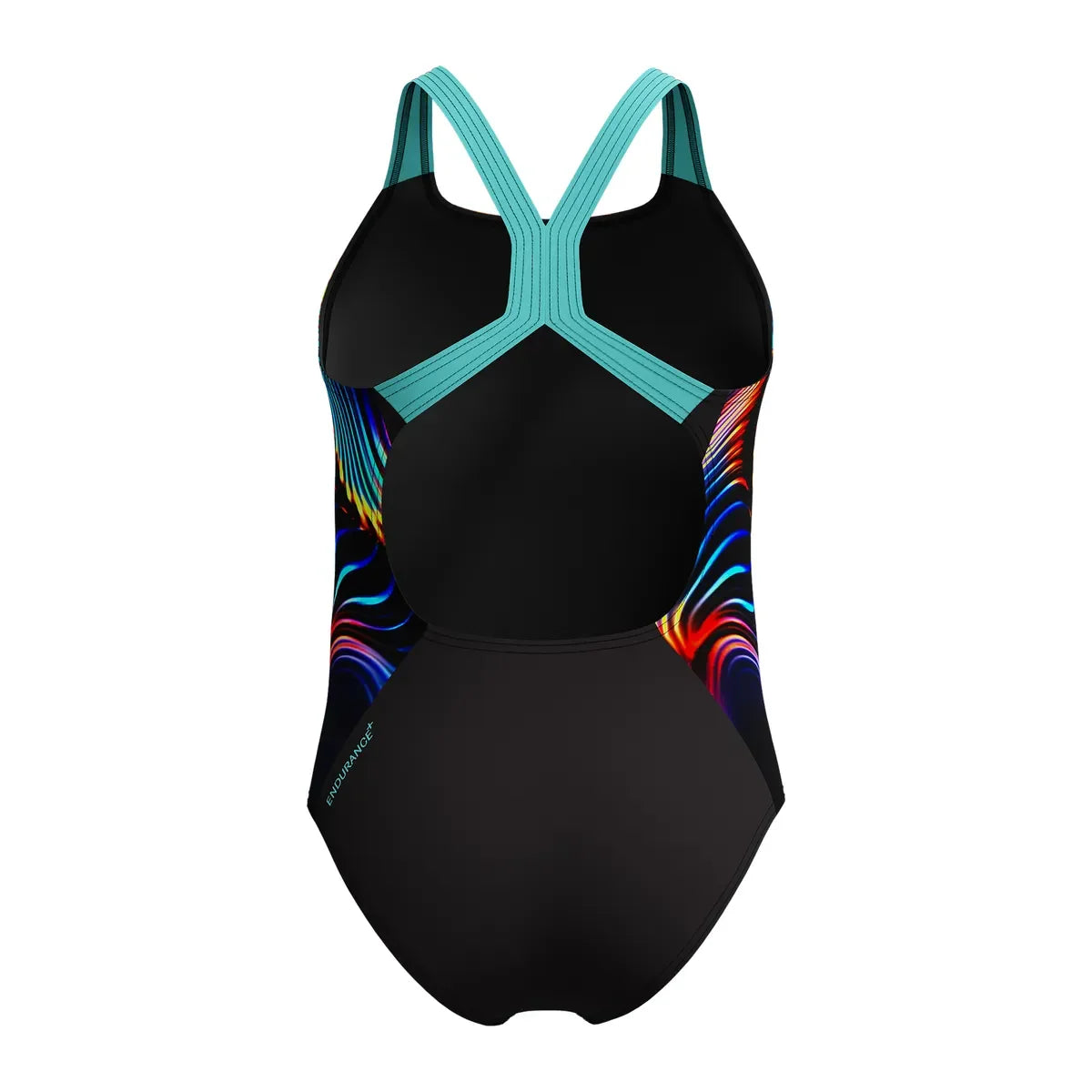 Speedo Girls Digital Placement Powerback Blue