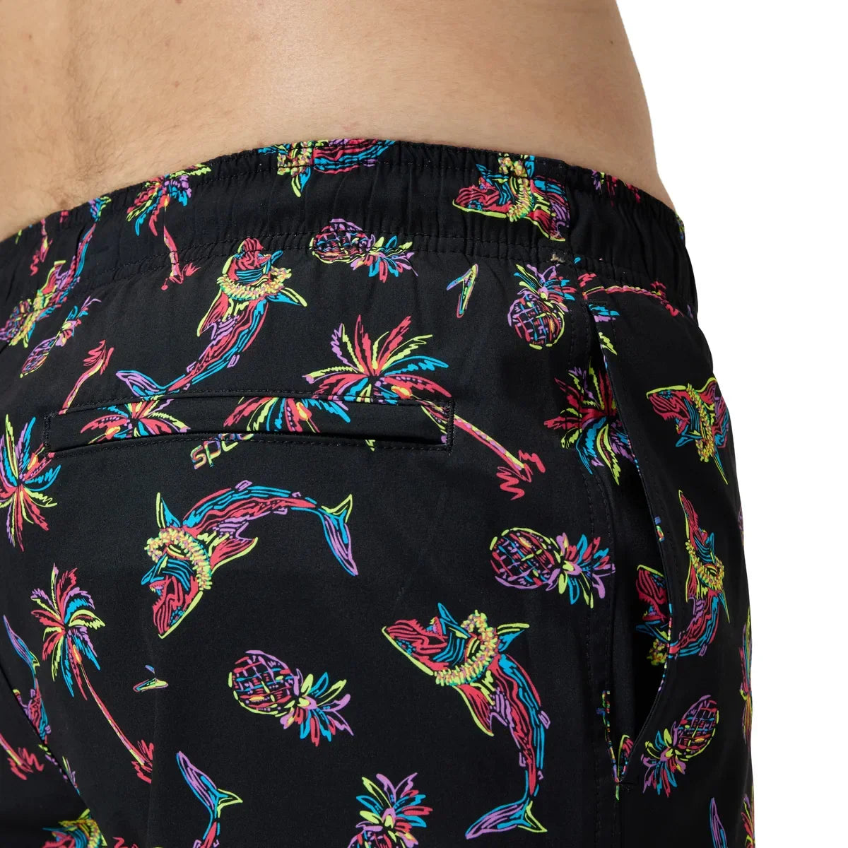 Speedo 8-004725 (Better) Print Redondo Edge Volley 16" Orange