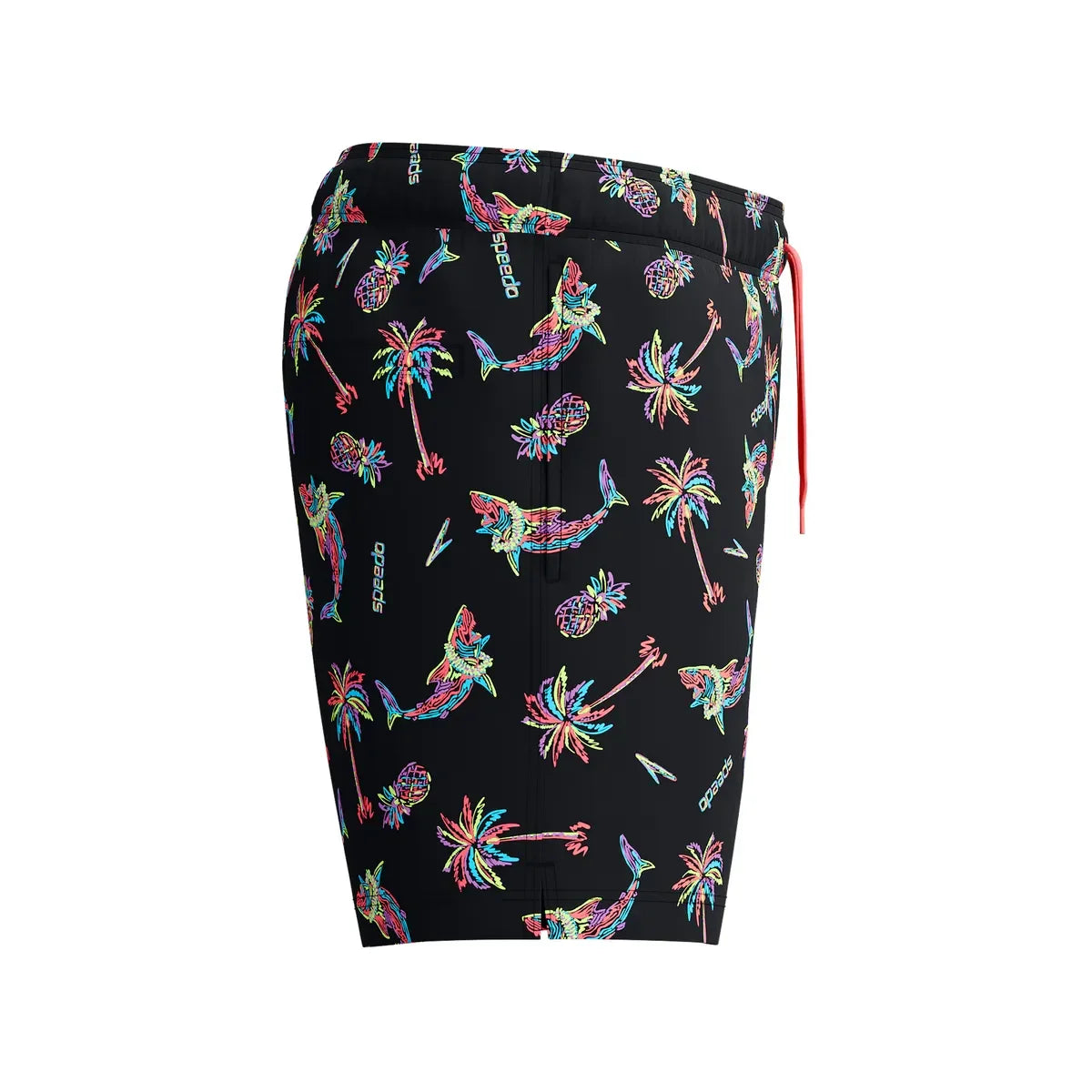 Speedo 8-004725 (Better) Print Redondo Edge Volley 16" Orange