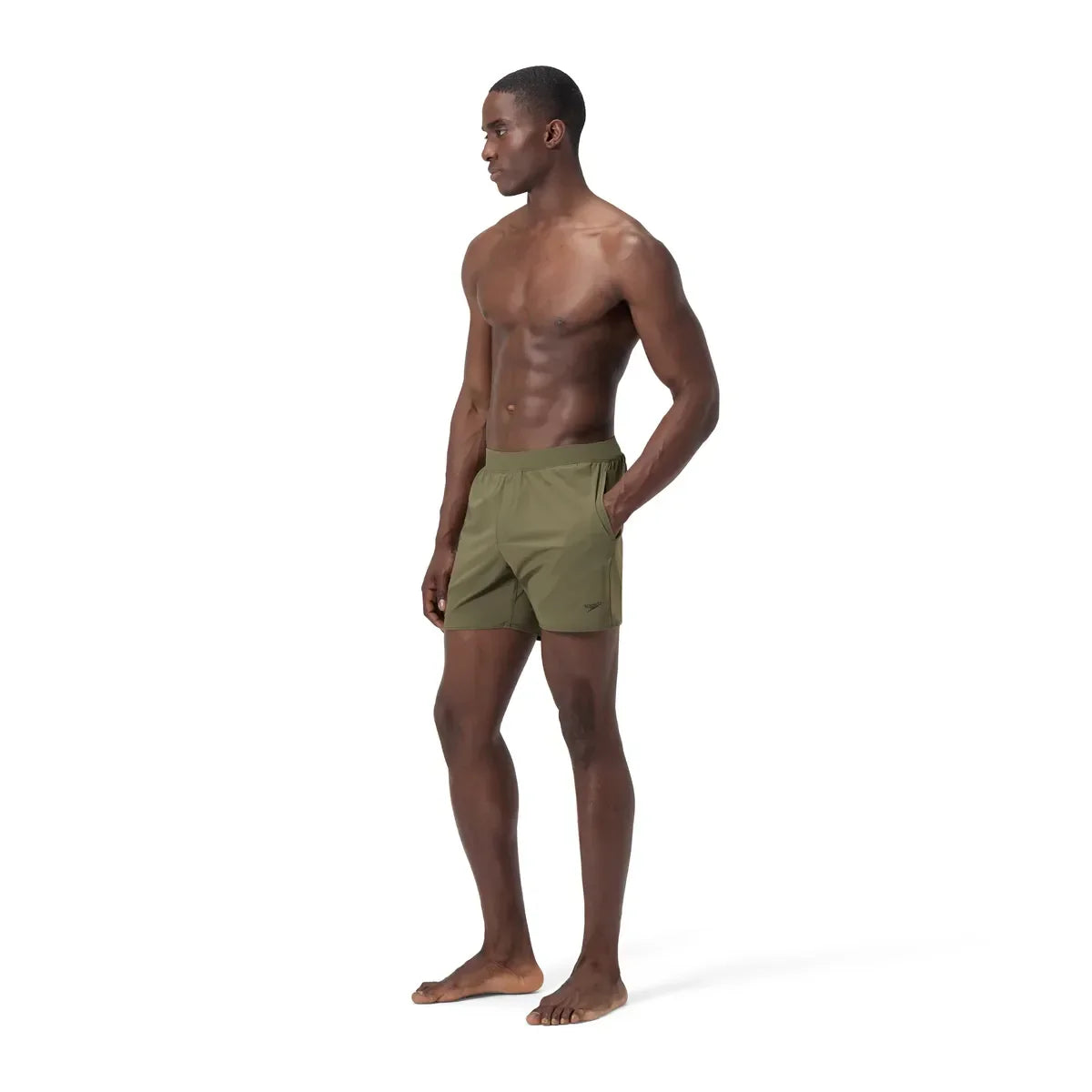 Speedo 8-004869 (Best) Speedo 4way Flex Solid Volley 16" Green