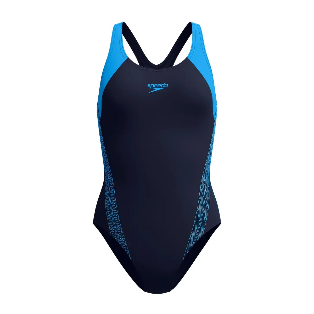 Speedo Placement Laneback 1PC Blue