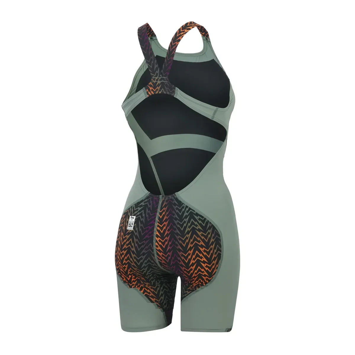 Speedo LZR Ignite Kneeskin- APAC/EMEA Fit Green/Orange