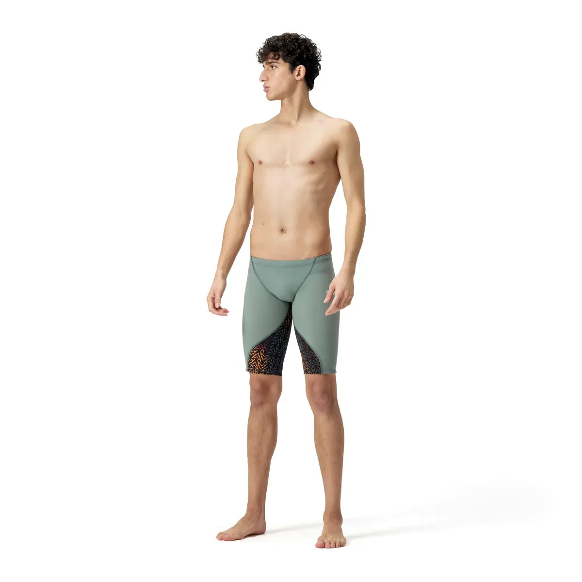 Speedo LZR Ignite Jammer -APAC/EMEA Fit Green/Orange