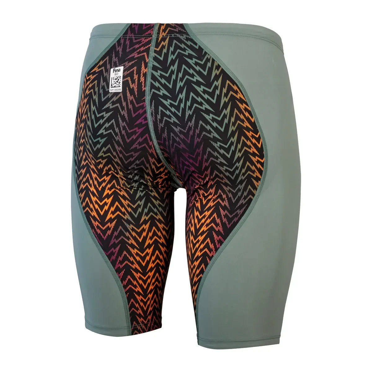 Speedo LZR Ignite Jammer -APAC/EMEA Fit Green/Orange