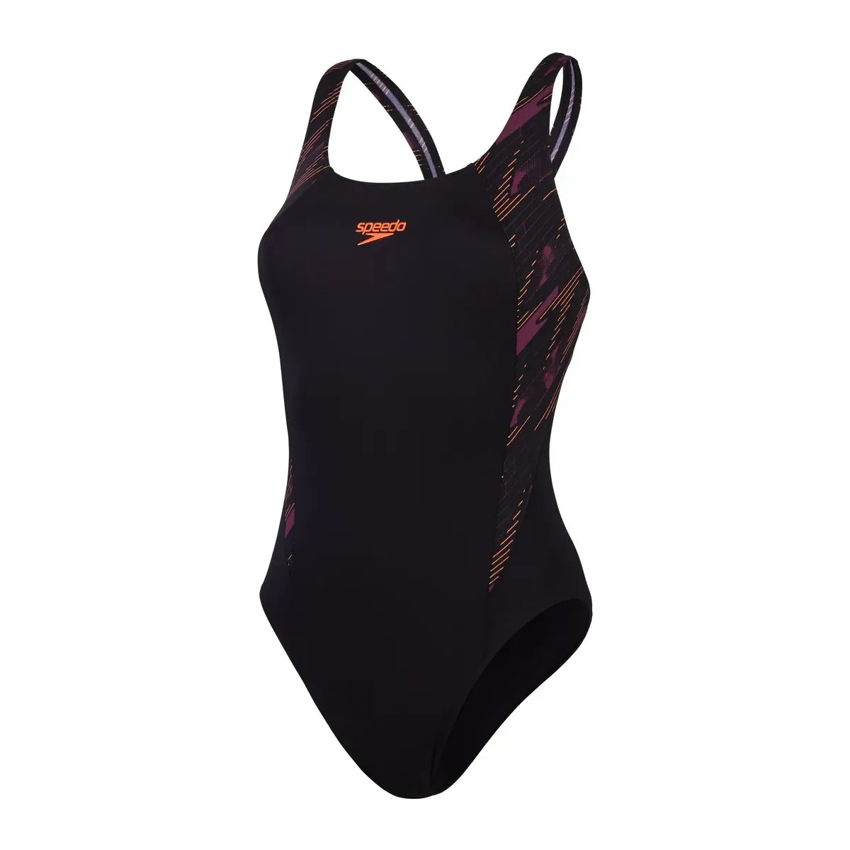 Speedo Womens HyperBoom Splice Muscleback Black/Purple
