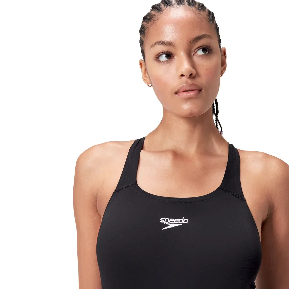 Speedo Endurance+ Medalist Swimsuit Black