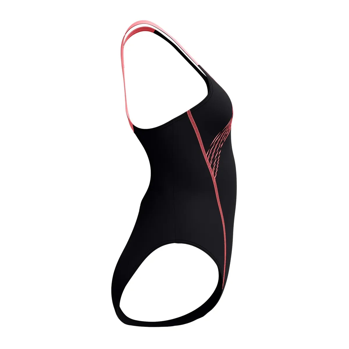 Speedo Womens Medley Logo 1 Piece Orange