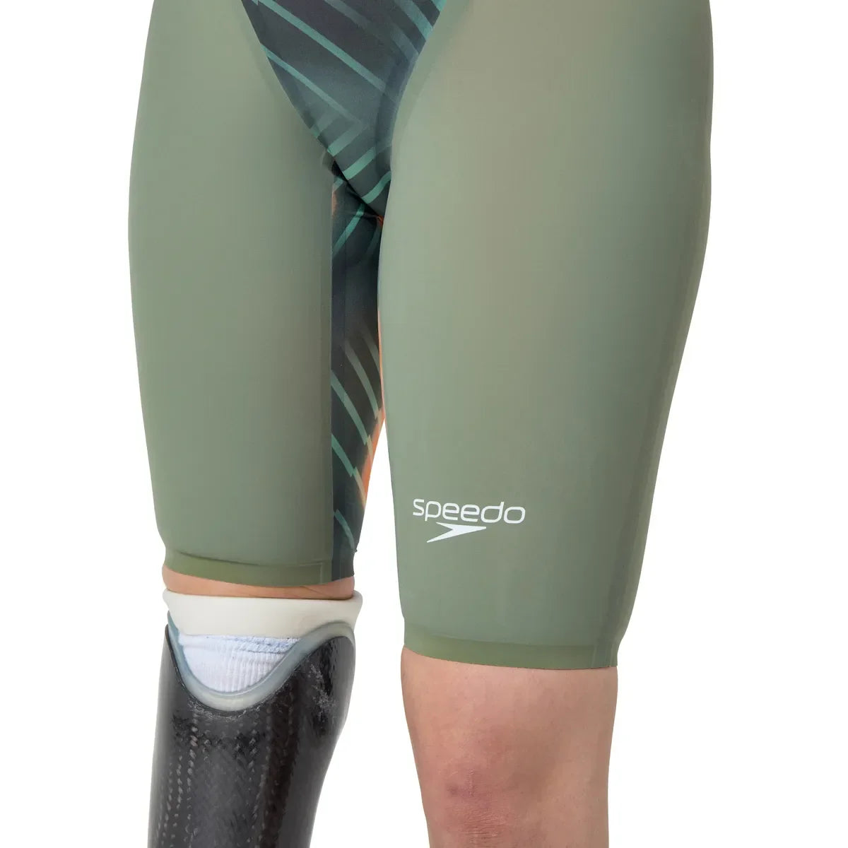 Speedo Fastskin LZR Pure Valor 2.0 Closedback Kneeskin Green/Orange