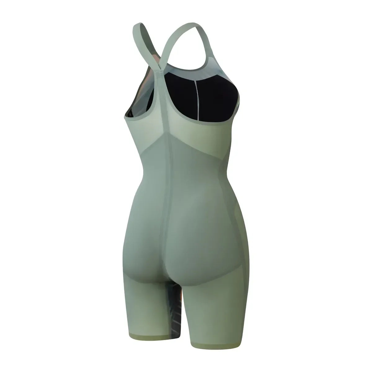Speedo Fastskin LZR Pure Valor 2.0 Closedback Kneeskin Green/Orange