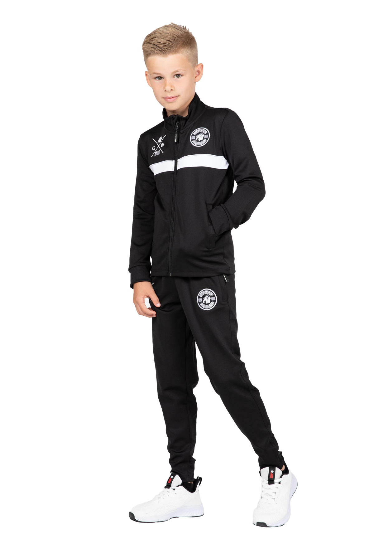Gorilla Wear Vernon Kids Track Jacket, black