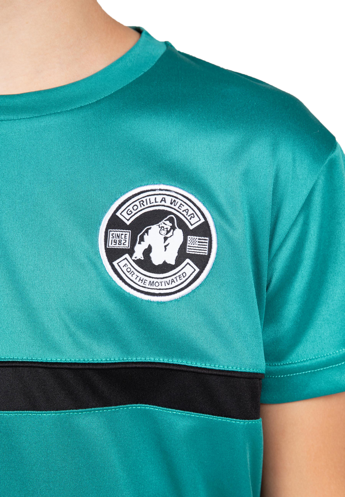 Gorilla Wear Vernon Kids T-Shirt, teal green