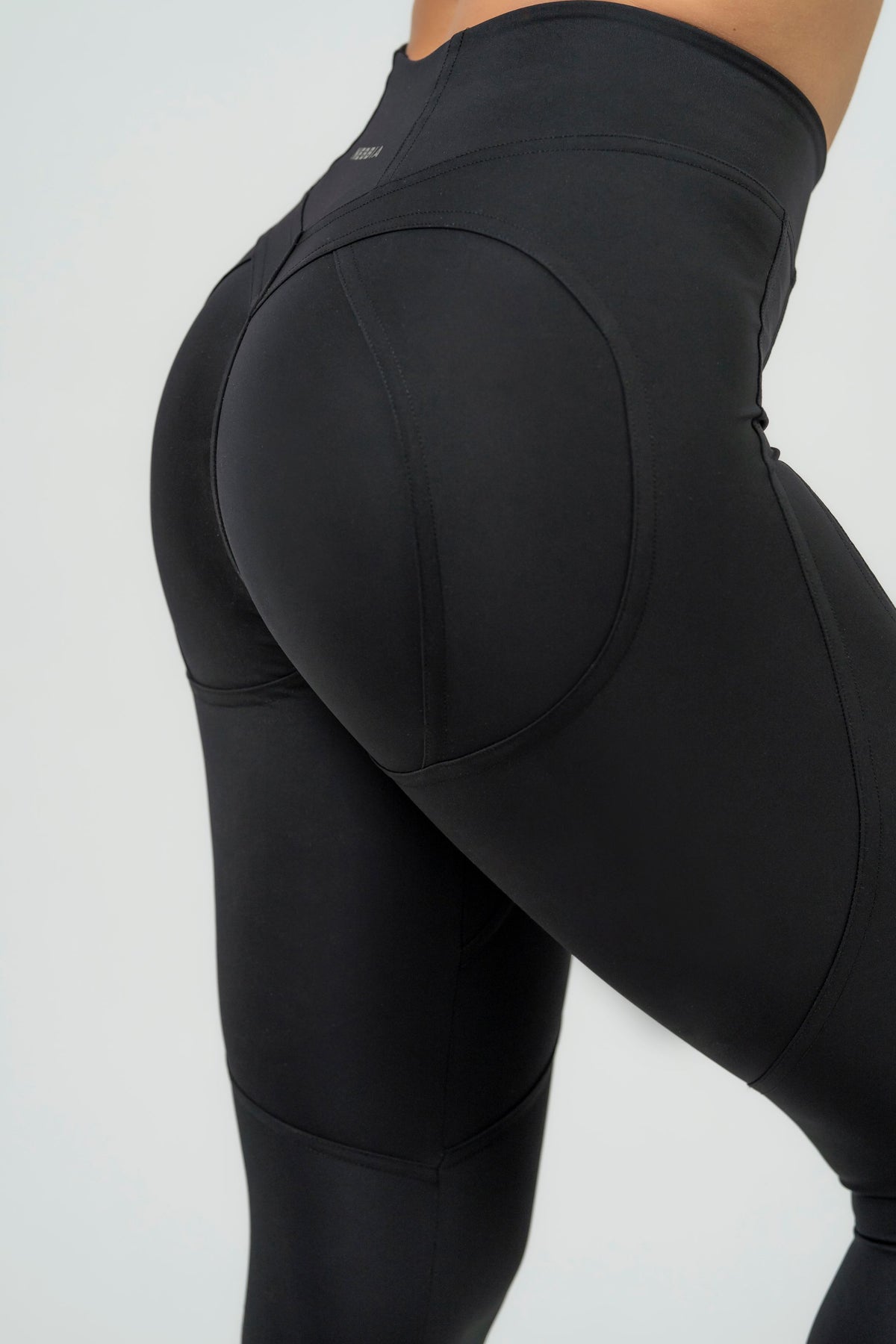 NEBBIA High Waist Push-Up Leggings, black