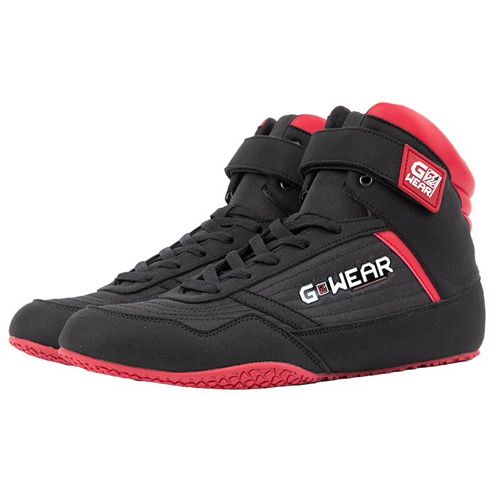 Gorilla Wear Gwear Classic High Tops, black/red