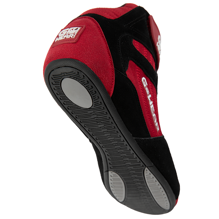 Gorilla Wear Gwear Pro High Tops, red/black