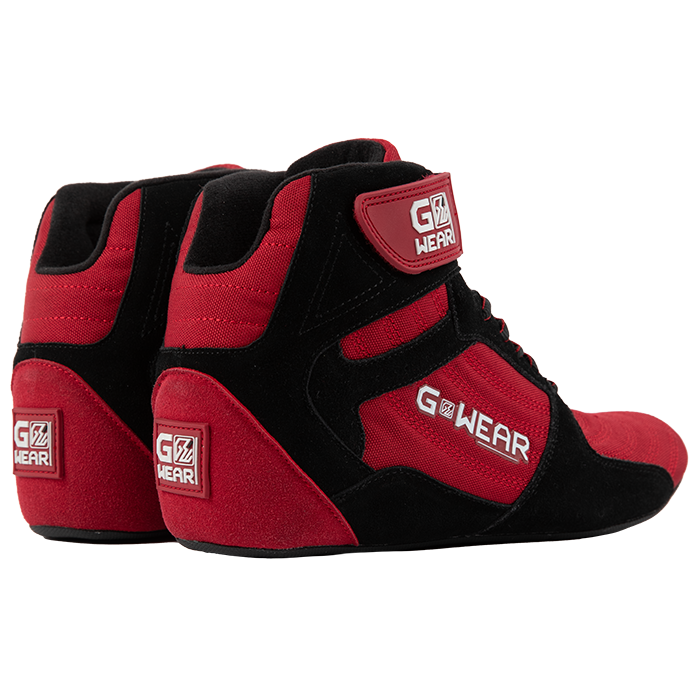 Gorilla Wear Gwear Pro High Tops, red/black
