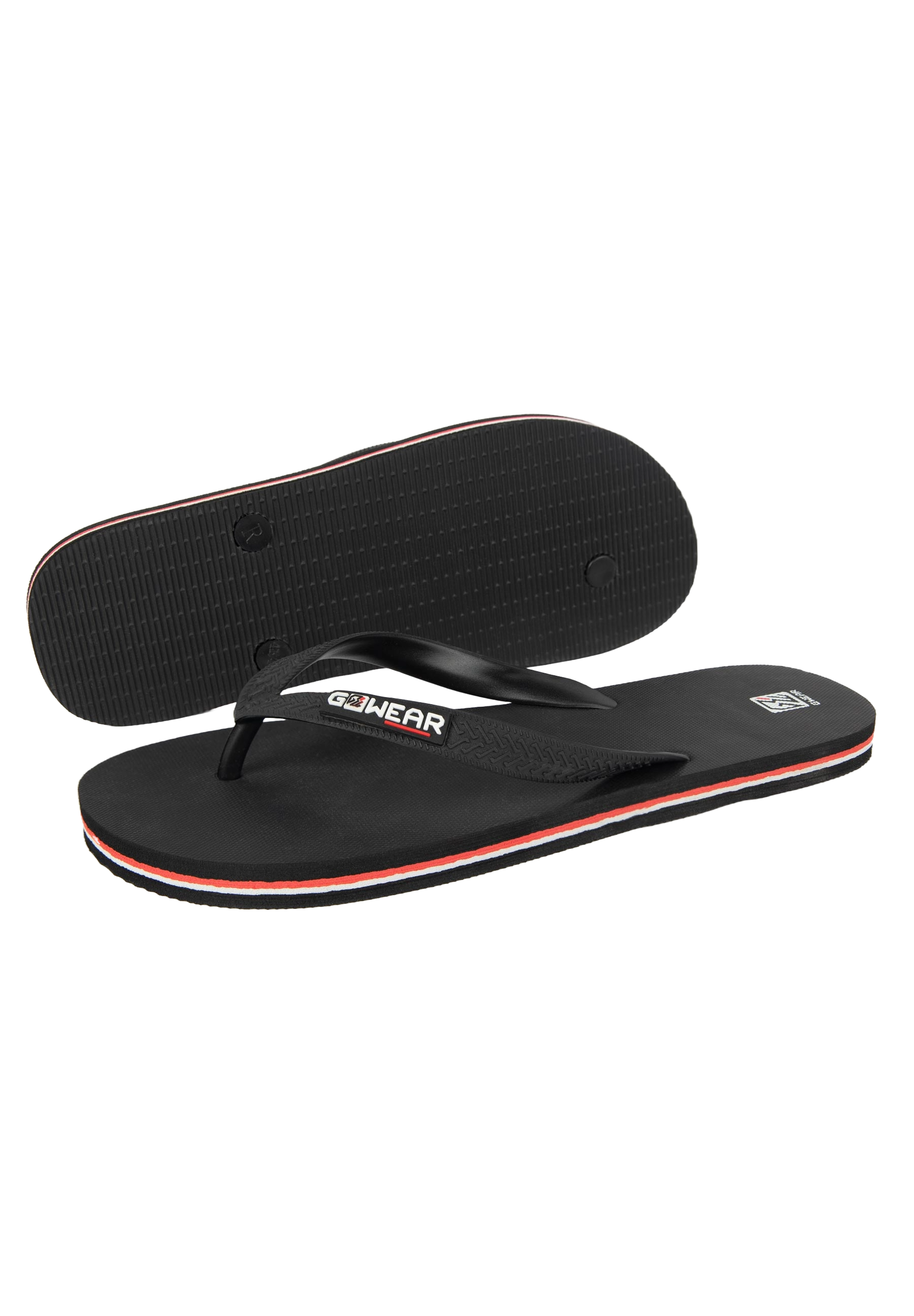 Gorilla Wear Gwear Flip-Flops, black