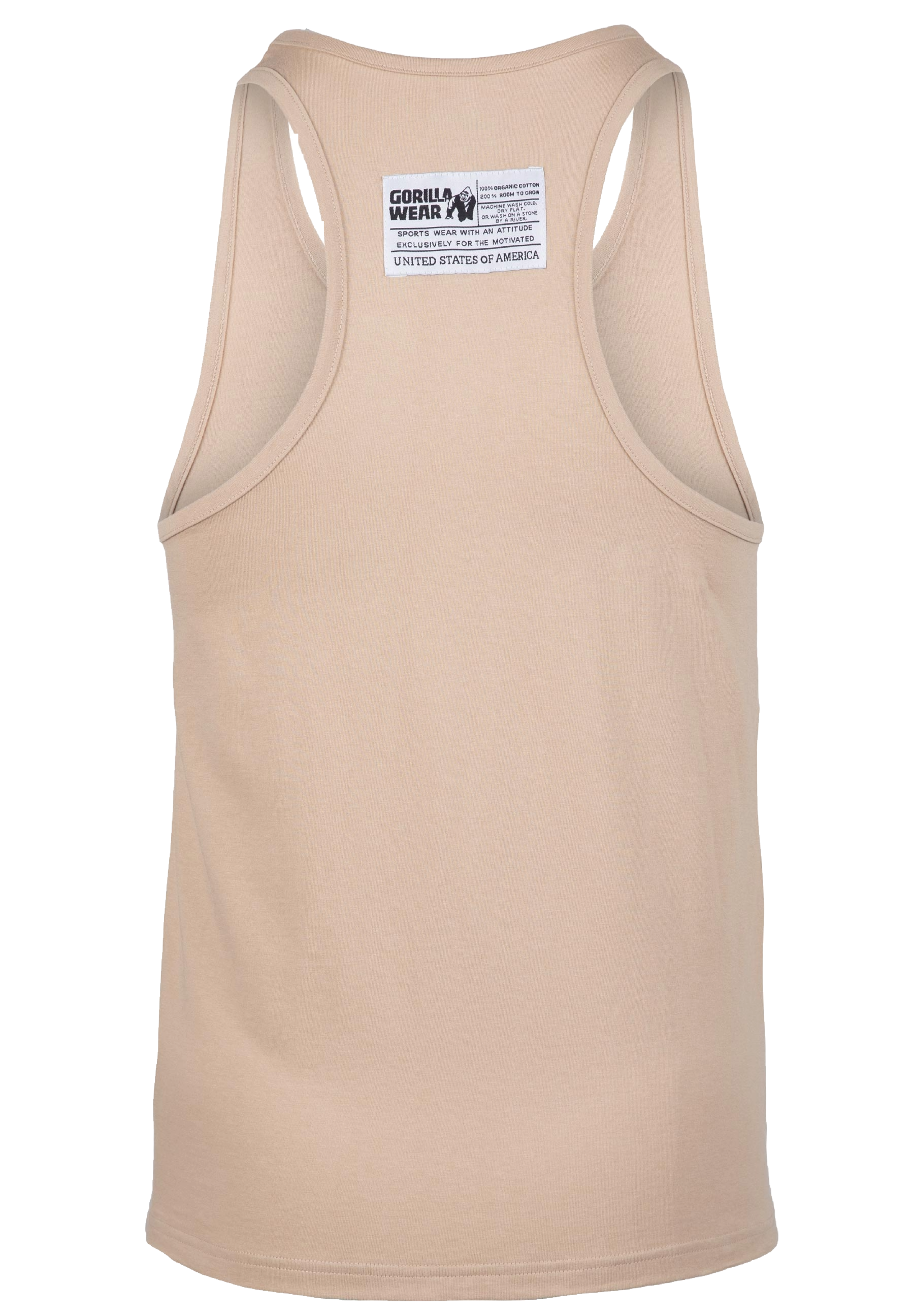 Gorilla Wear Classic Tank Top, light brown