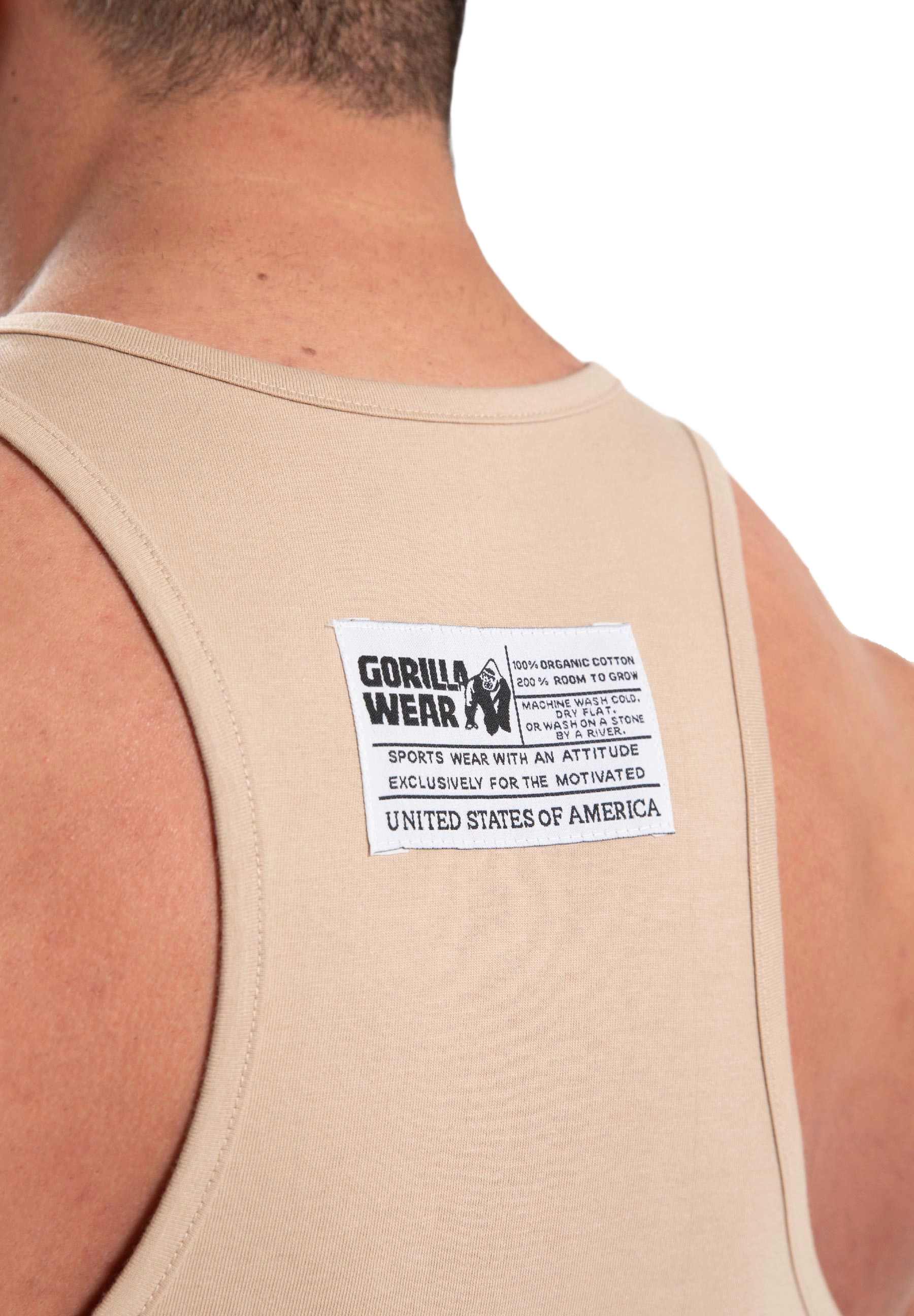 Gorilla Wear Classic Tank Top, light brown